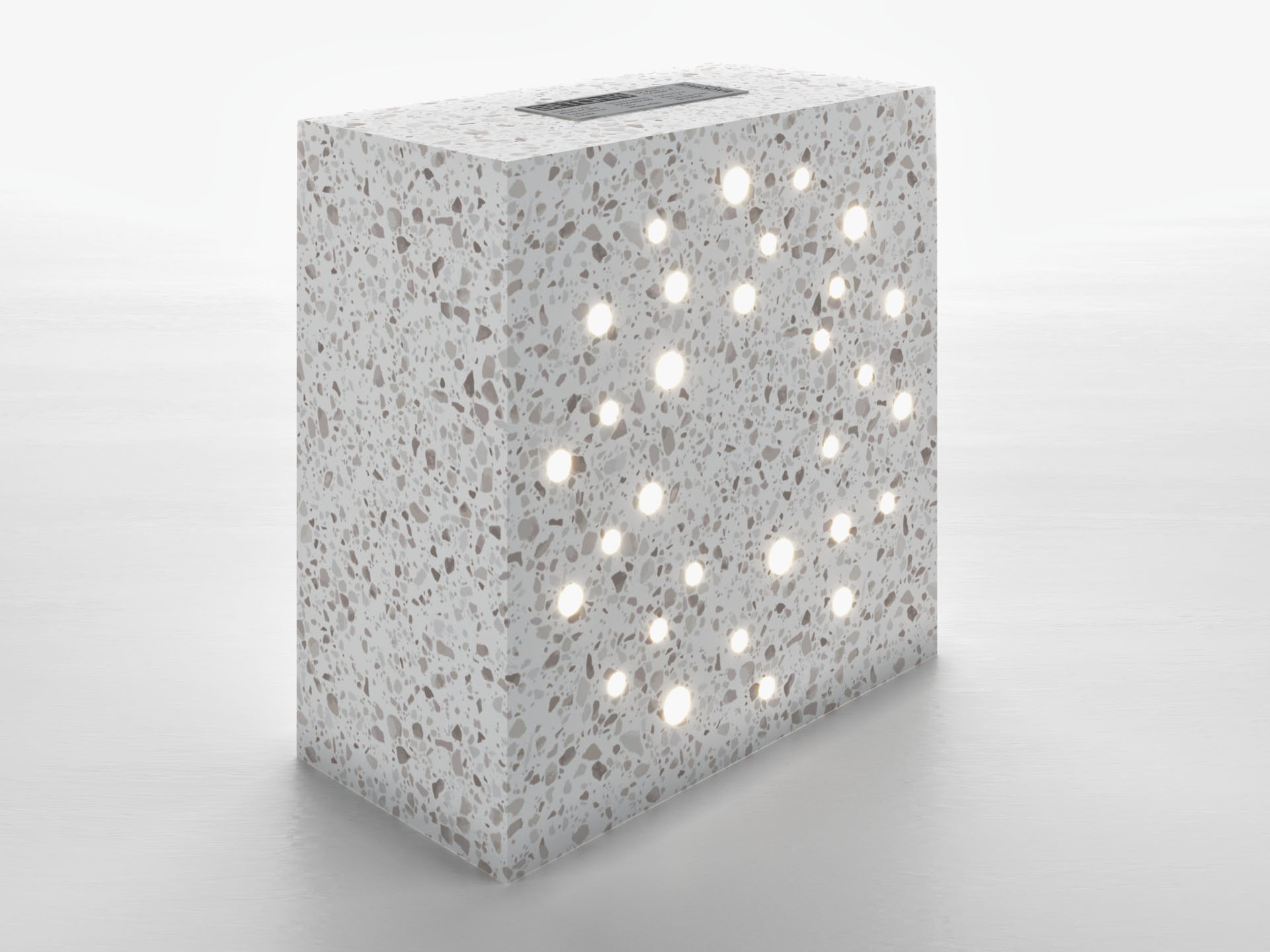 B-Hole - 200x200x100mm Arka Perspektif Görünüş