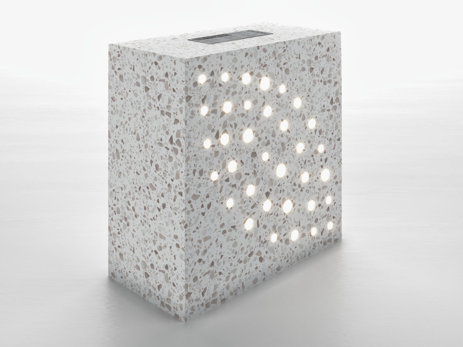 Core - 200x200x100mm Arka Perspektif Görünüş