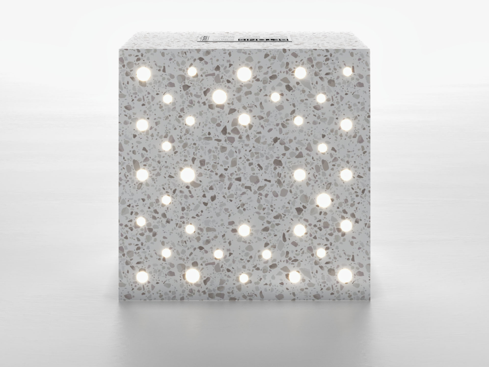 Quiescent - 200x200x100mm Ön Görünüş