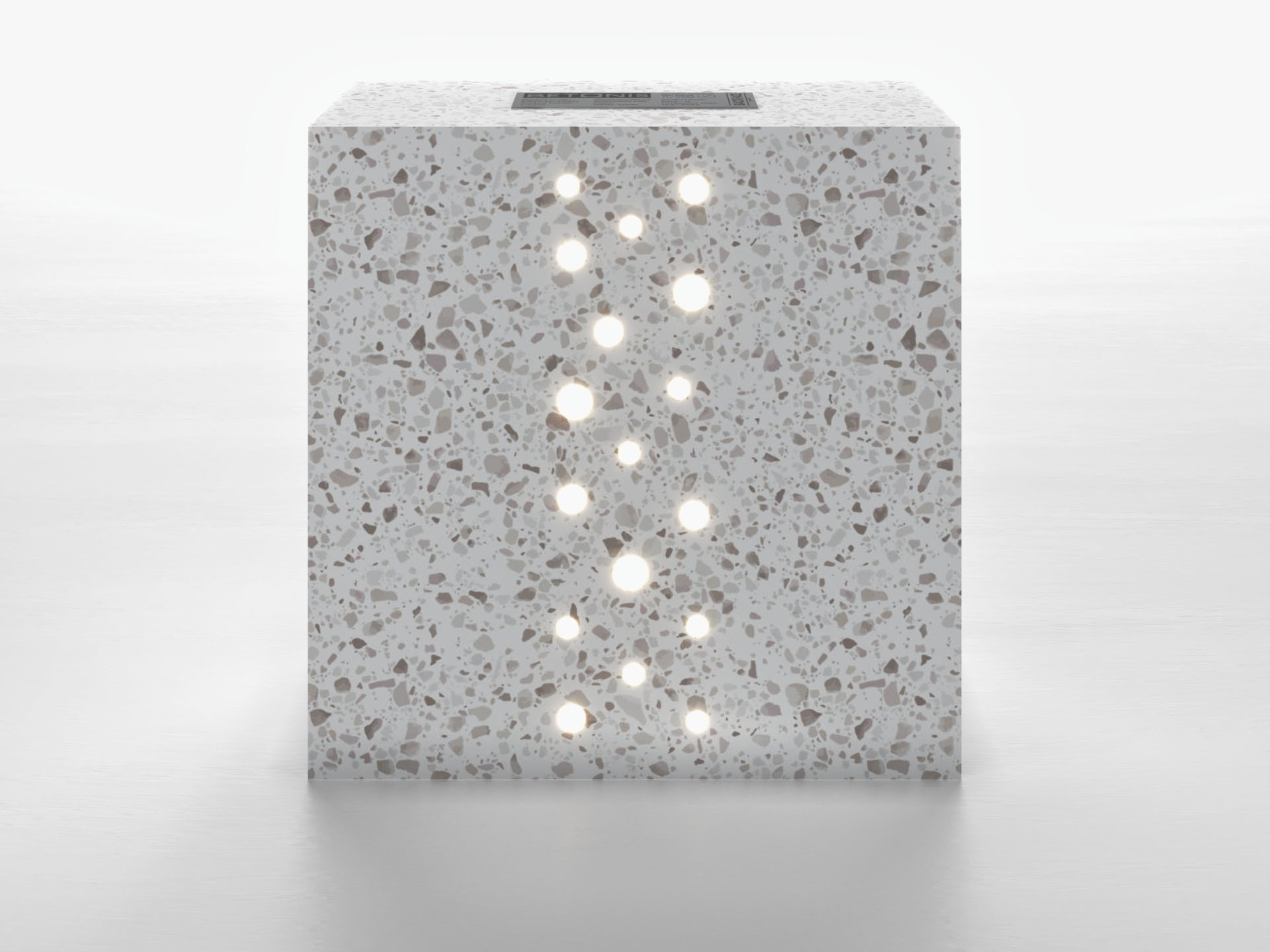 Cassini Tuğla - 200x200x100mm Arka Görünüş