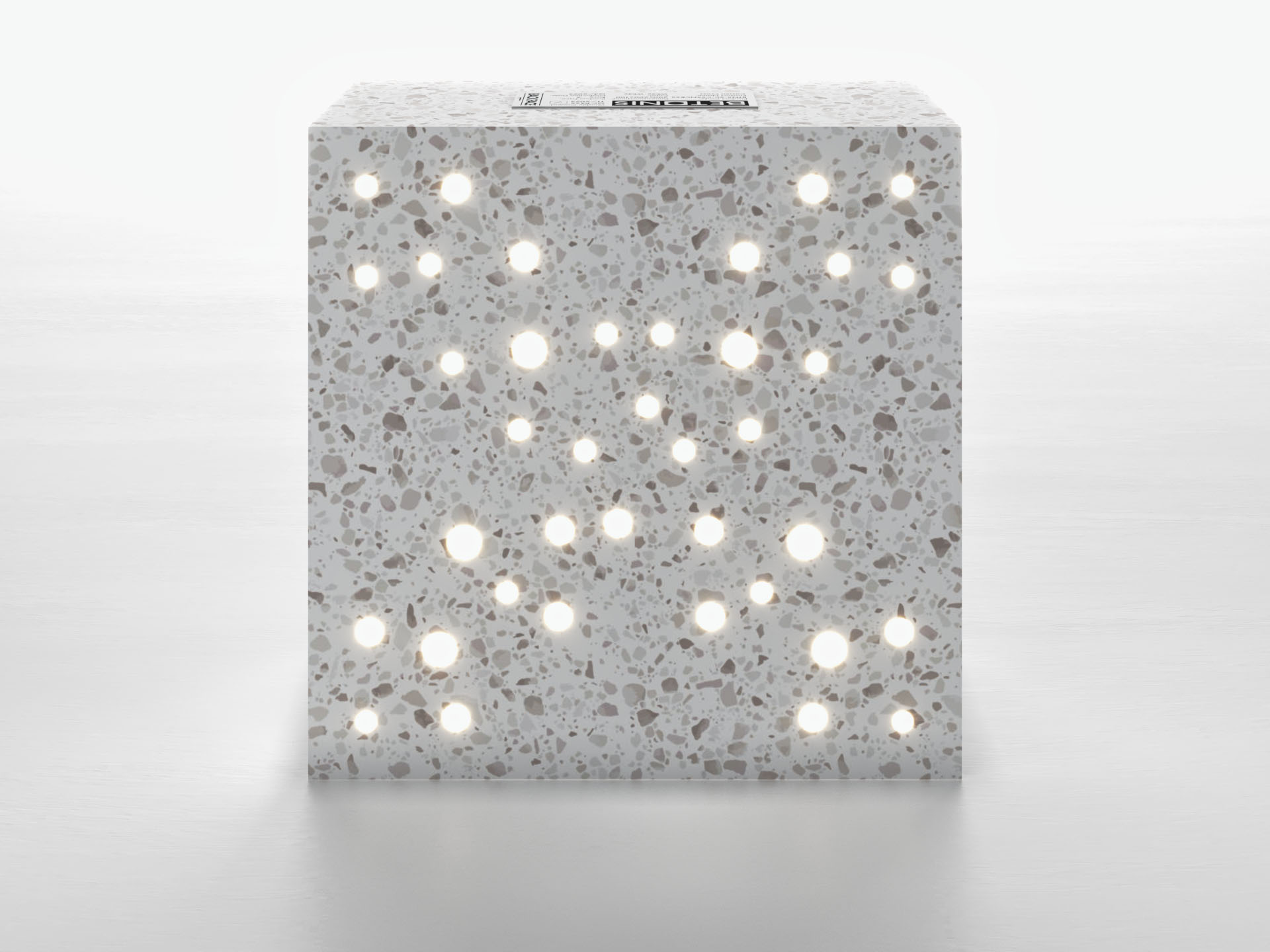 Cassini Cross Tuğla - 200x200x100mm Ön Görünüş