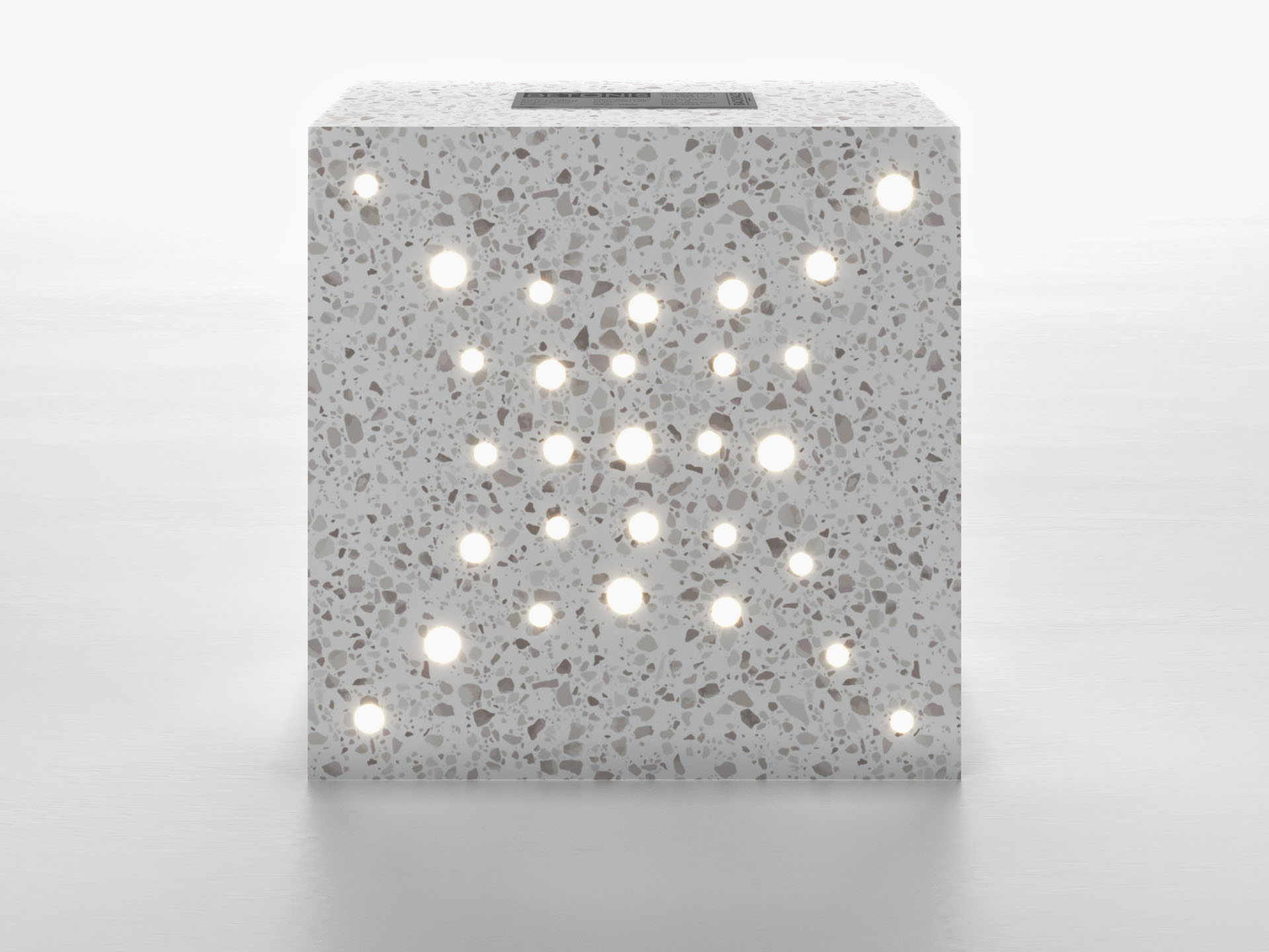 Radiant Tuğla - 200x200x100mm Arka Görünüş