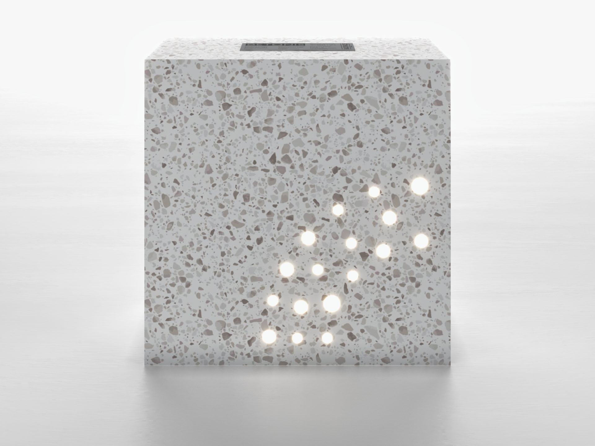 Torus Tuğla - 200x200x100mm Arka Görünüş