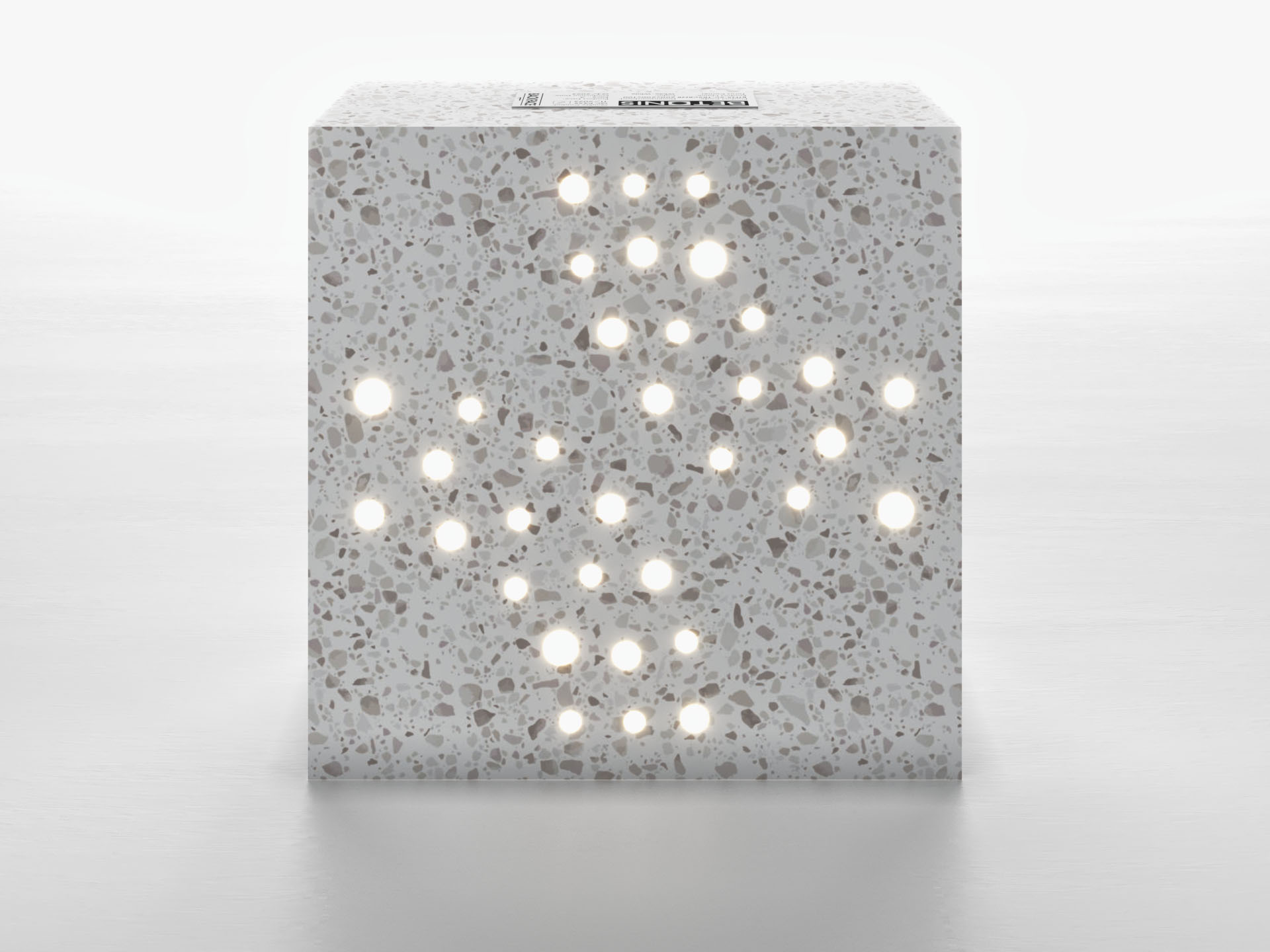 Torus Corner Tuğla - 200x200x100mm Ön Görünüş